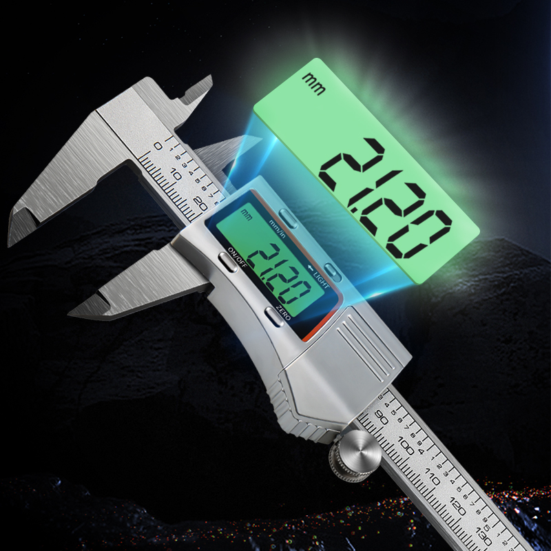 Digital Caliper 150Mm Stainless Steel - 150mm Backlit Digital Caliper Stainless Steel