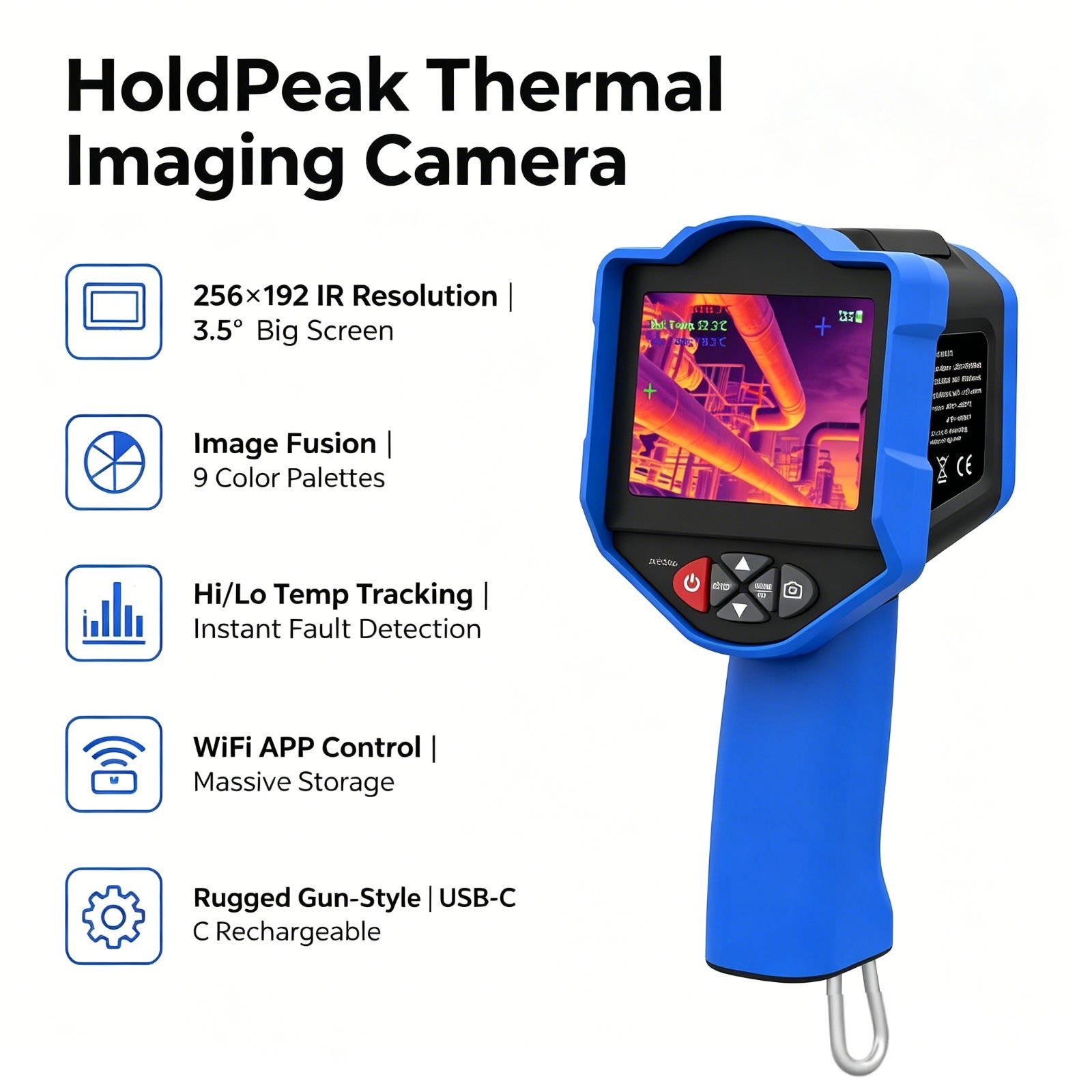 Thermal Imaging Camera Pcb Repair - HoldPeak Thermal Imaging Camera 256x192 IR