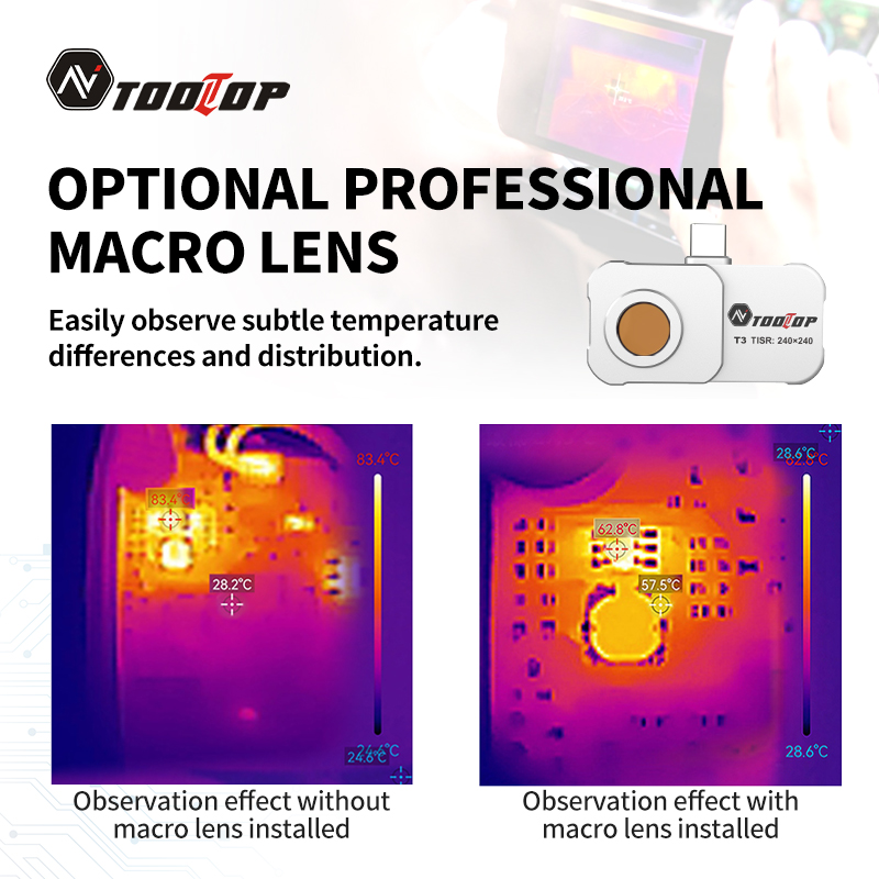 TOOLTOP T3 Infrared Thermal Ca - đánh giá và giá Thermal Imaging Camera Pcb Repair