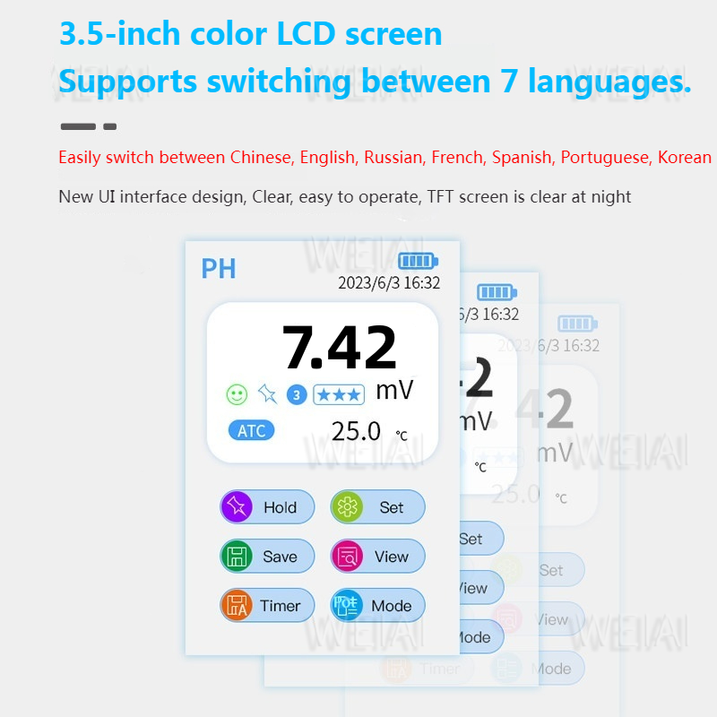 IKEME Digital PH Meter High Ac - đánh giá và giá Ph Meter Digital Water Tester