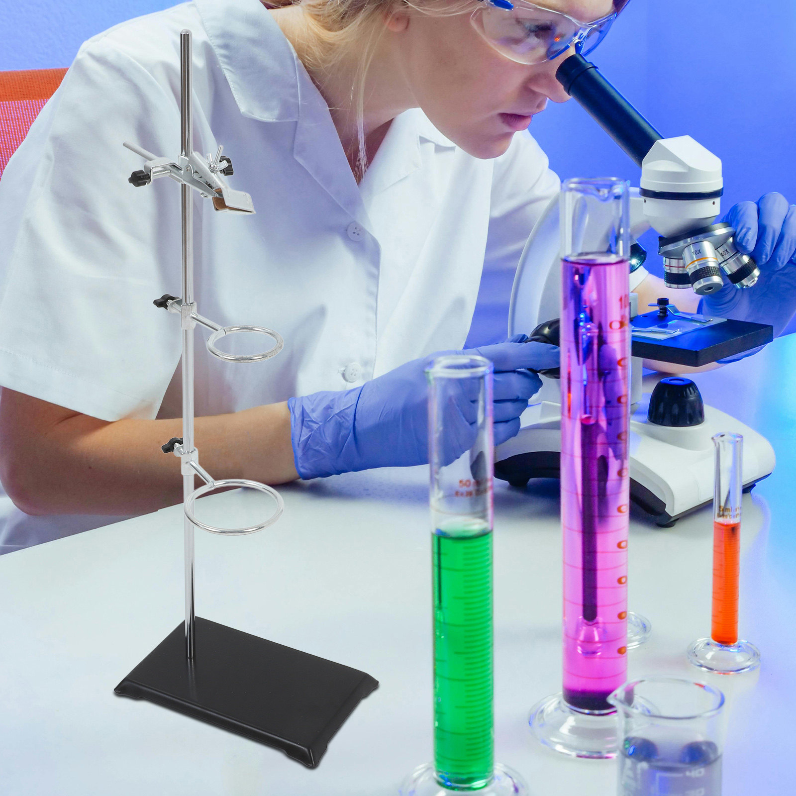 Laboratory Stand Iron Stainles - đánh giá và giá Lab Equipment