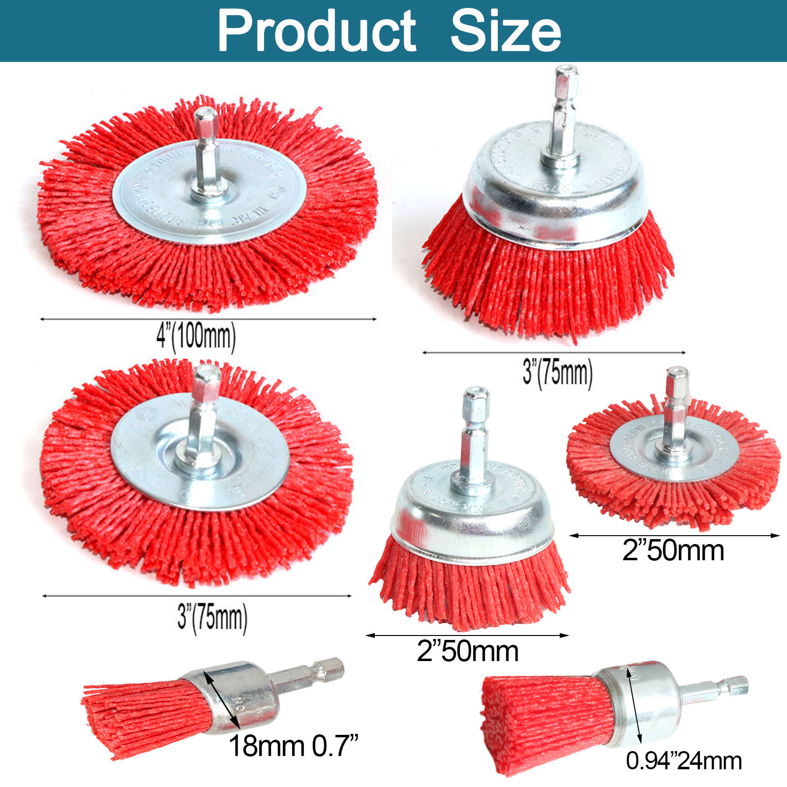 Nylon Cup Brush Abrasive Wire  - đánh giá và giá Industrial Tools