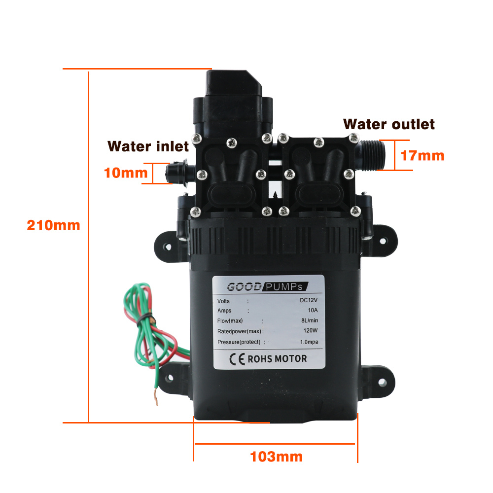 12V DC Automatic Water Pump Hi - đánh giá và giá Mini Peristaltic Pump 12V