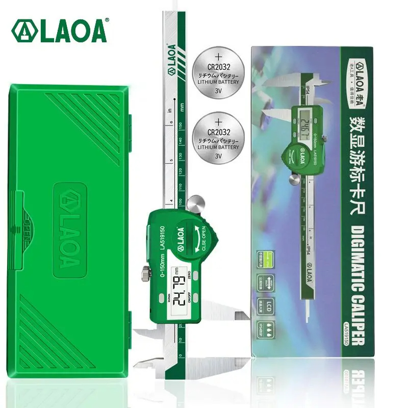 LAOA Digital Vernier Caliper 6 - đánh giá và giá Digital Caliper 150Mm Stainless Steel