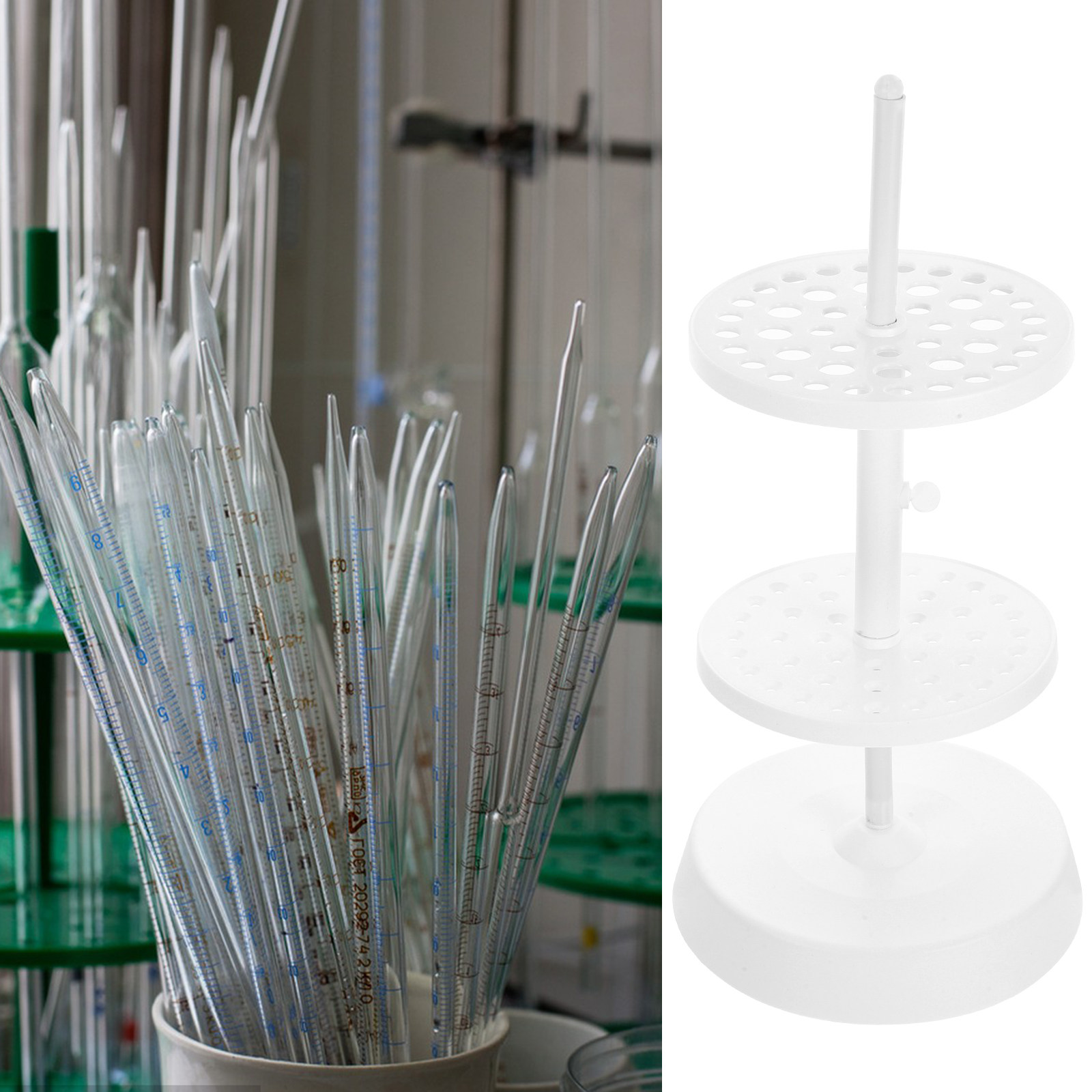 Plastic Round Pipette Stand Ho - đánh giá và giá Lab Equipment
