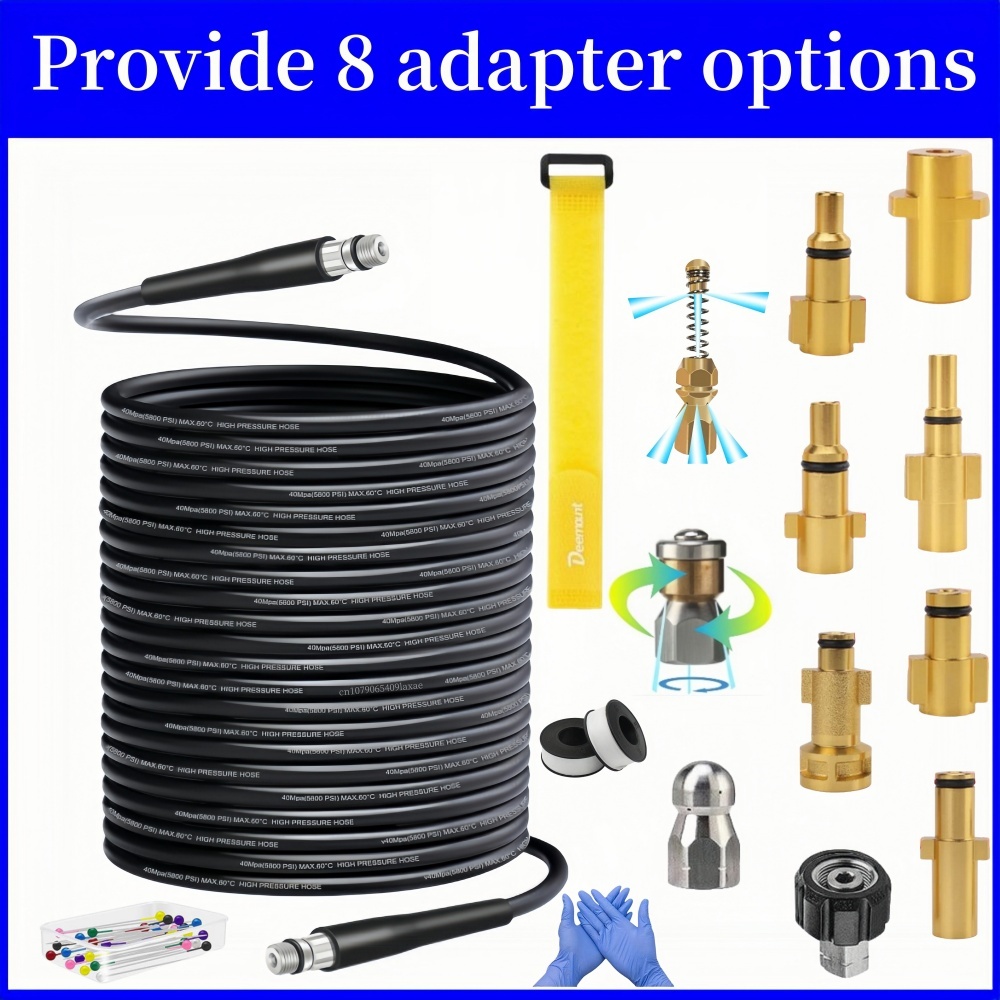 0.5~50m Sewer Cleaning Hose Hi - đánh giá và giá Vacuum Chamber Kit With Pump