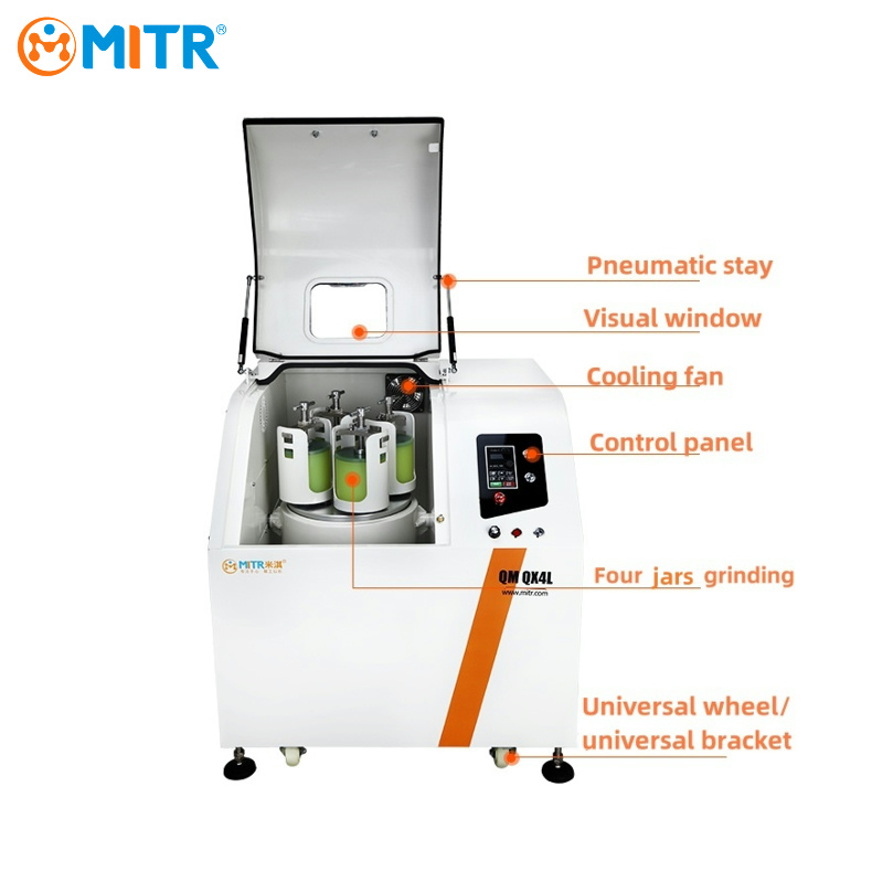 Ball Mill Machine for Lithium  - đánh giá và giá Lab Equipment