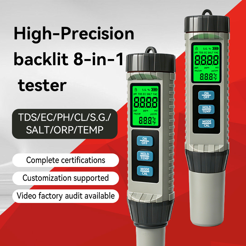 MF-X81 Portable Multi Water Qu - đánh giá và giá Ph Meter Digital Water Tester
