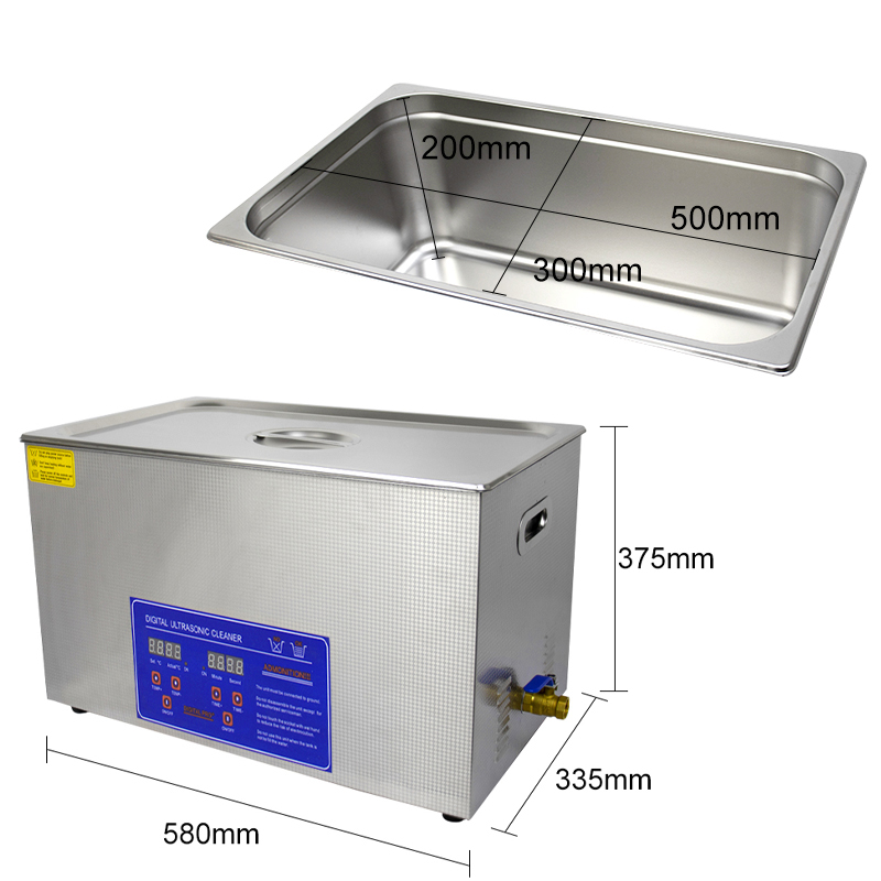 30L Digital Ultrasonic Cleaner - đánh giá và giá Ultrasonic Cleaner 30L Industrial